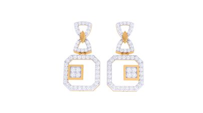 Aabha Diamond Necklace With Earrings 2