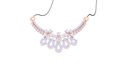 The Jayla Diamond Mangalsutra 0